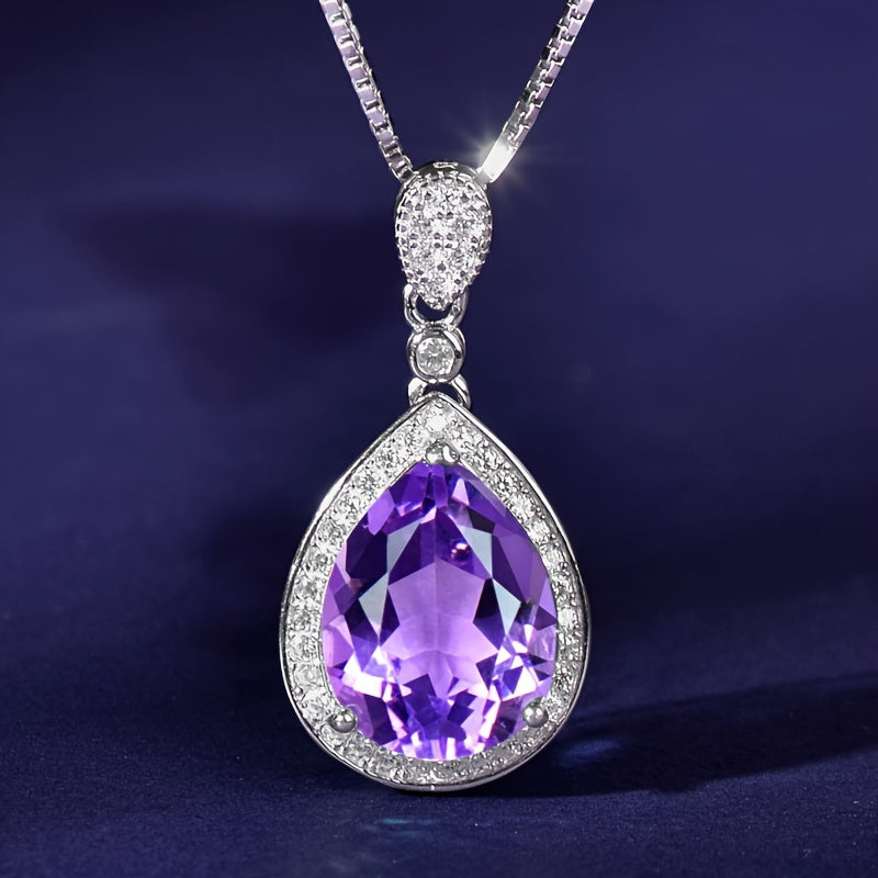 Elfriede Amethyst Halskette