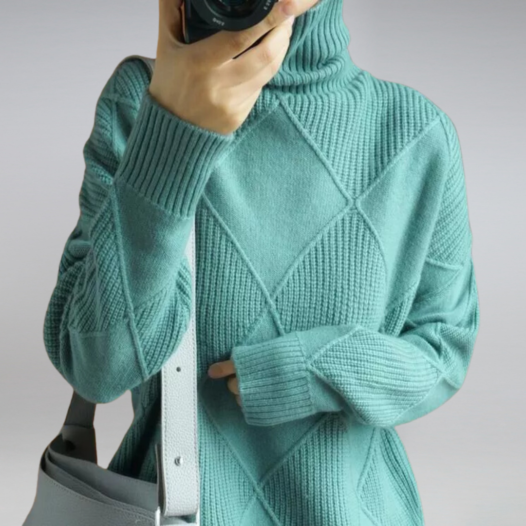 ÉLODIE™ | KASCHMIR ROLLKRAGENPULLOVER