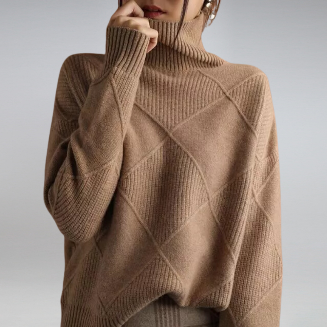 ÉLODIE™ | KASCHMIR ROLLKRAGENPULLOVER