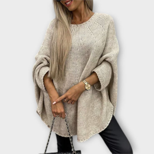 ISABELLE |STILVOLLER DAMENPULLOVER MIT RUNDHALSAUSSCHNITT