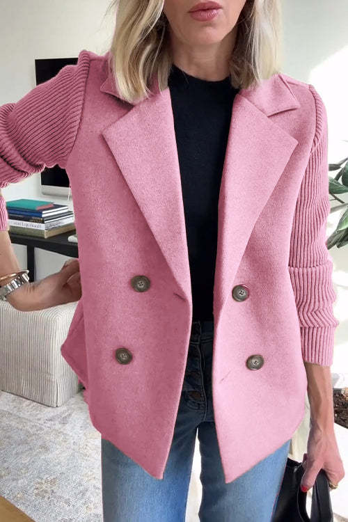 LOLA™| STRALENDE FRÜHLINGPULLOVER MIT STRICKÄRMELN