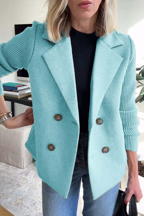 LOLA™| STRALENDE FRÜHLINGPULLOVER MIT STRICKÄRMELN