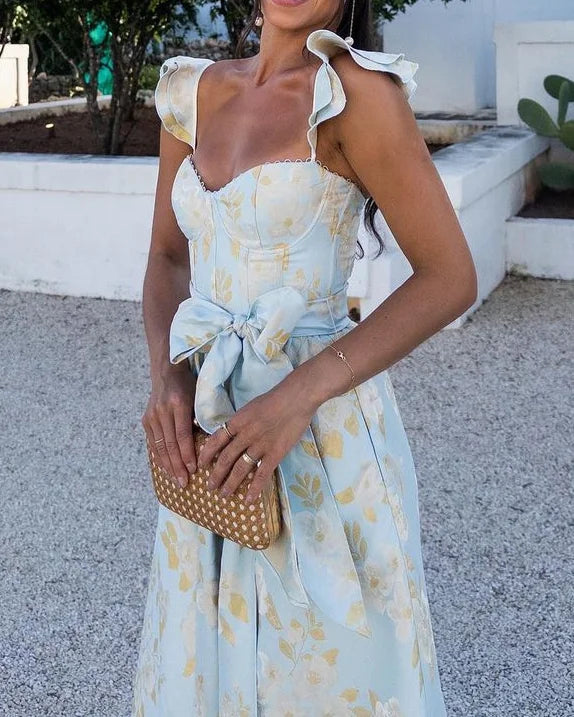 Annastasia | Schmetterlingsärmeln Kleid