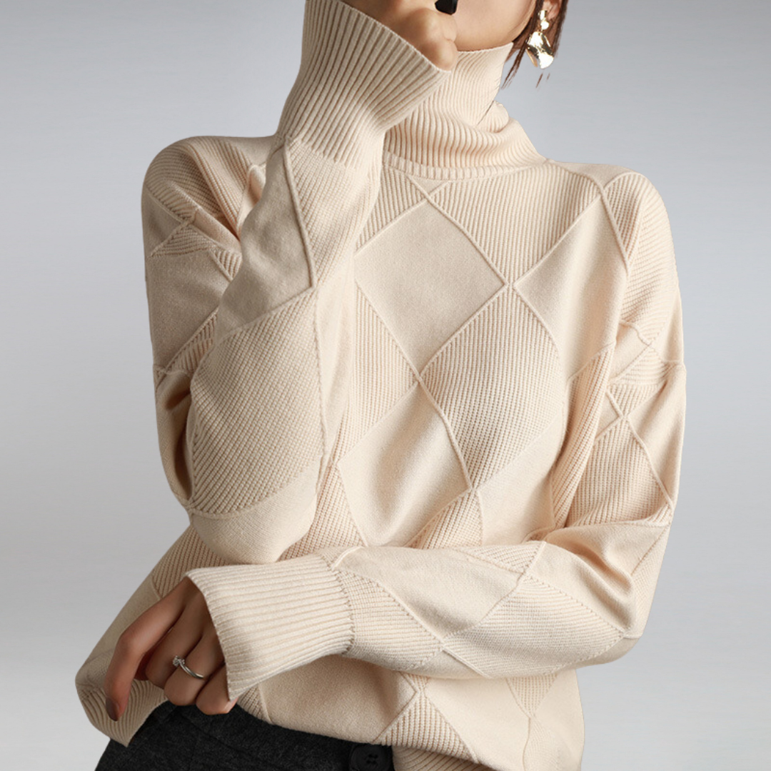 ÉLODIE™ | KASCHMIR ROLLKRAGENPULLOVER