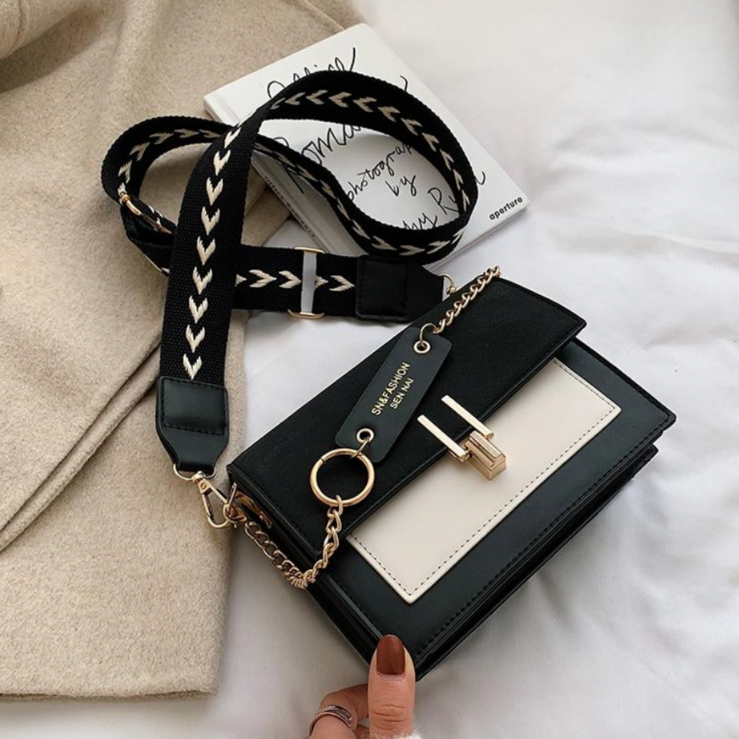 Luxuriöse Schultertasche – Robust & Geräumig