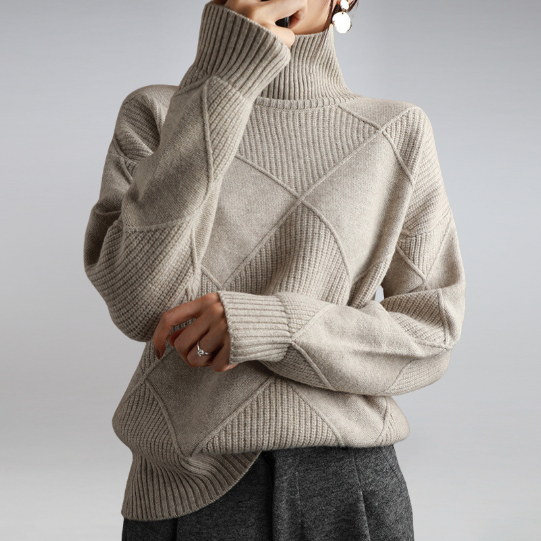 ÉLODIE™ | KASCHMIR ROLLKRAGENPULLOVER
