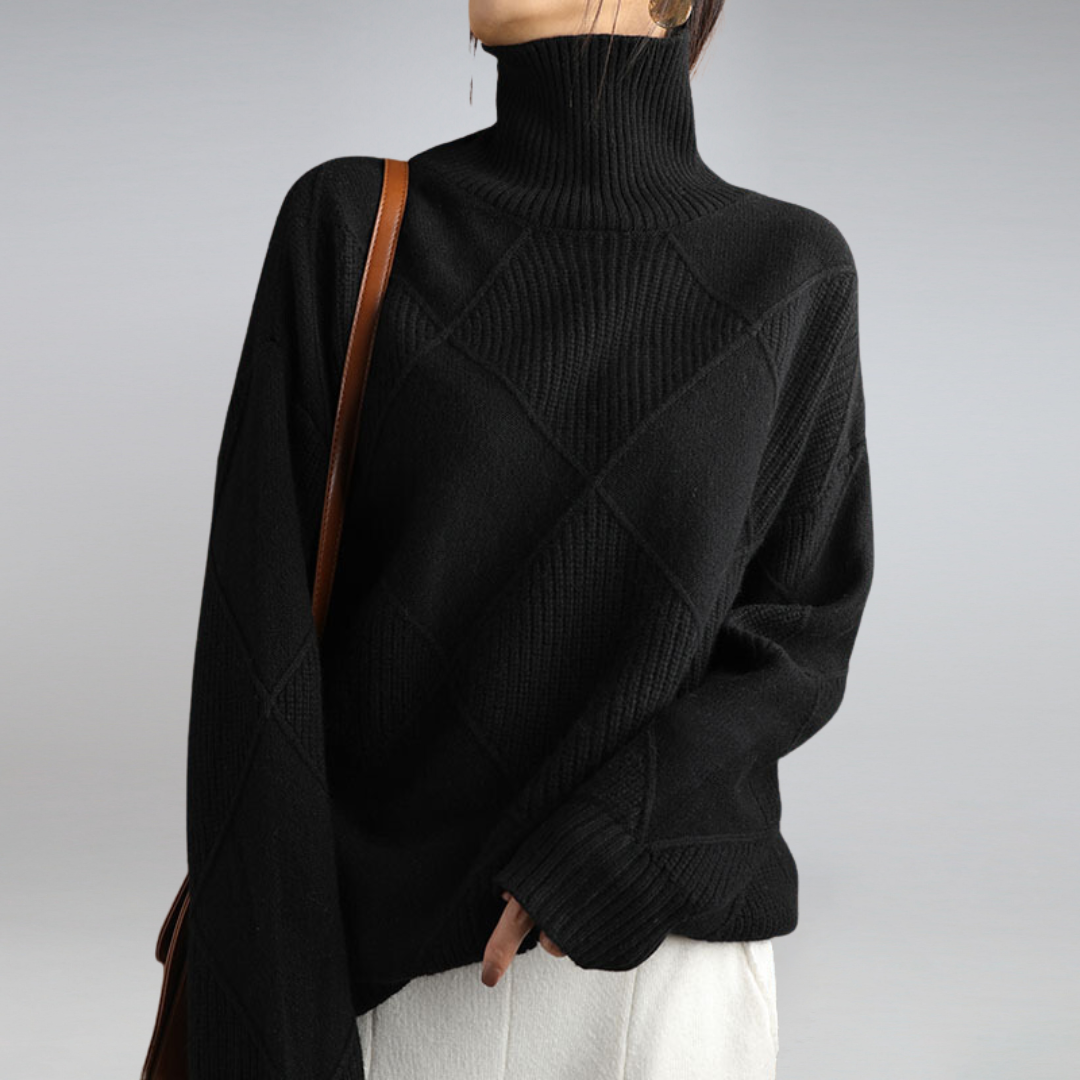 ÉLODIE™ | KASCHMIR ROLLKRAGENPULLOVER