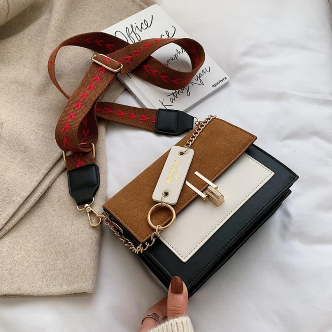 Luxuriöse Schultertasche – Robust & Geräumig