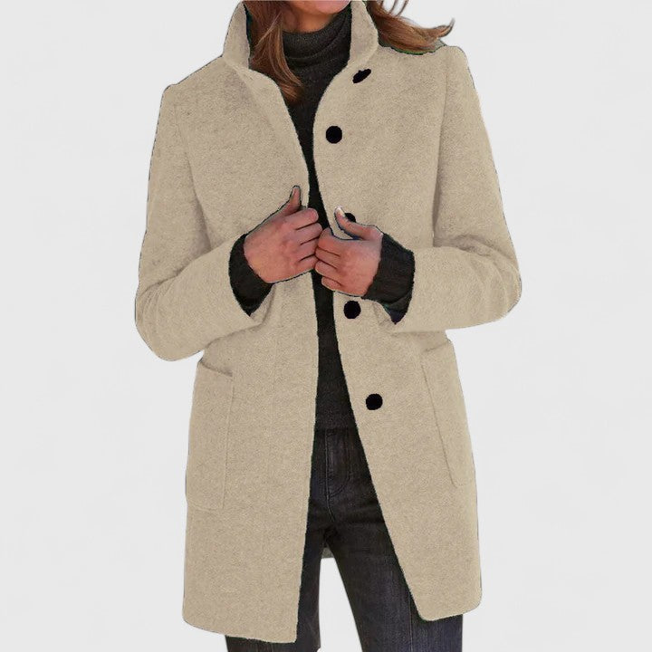 THERES - ELEGANTER WOLLMIX-MANTEL