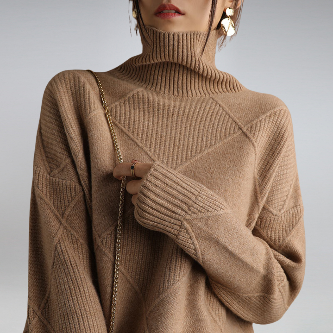ÉLODIE™ | KASCHMIR ROLLKRAGENPULLOVER