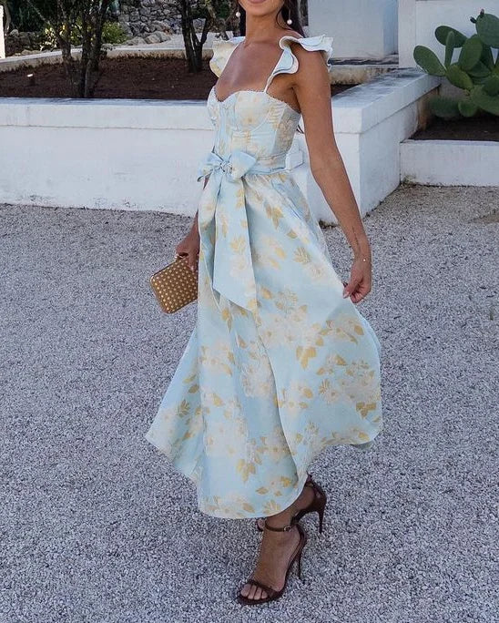 Annastasia | Schmetterlingsärmeln Kleid