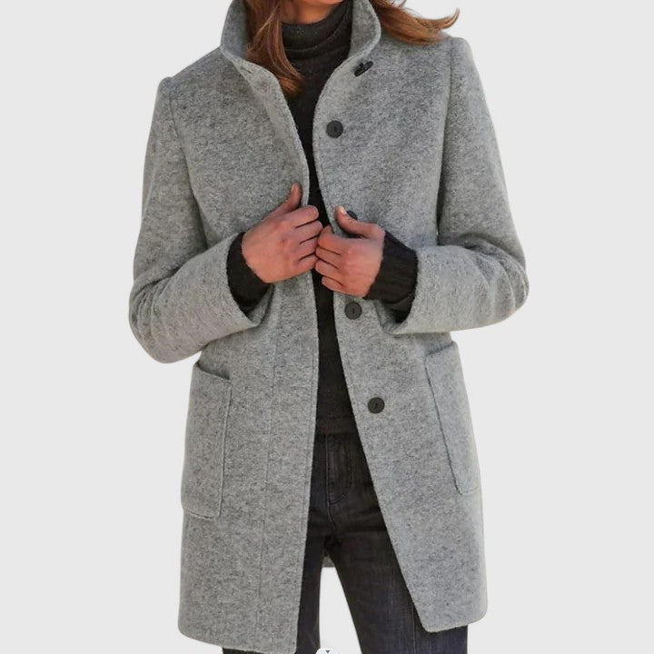 THERES - ELEGANTER WOLLMIX-MANTEL