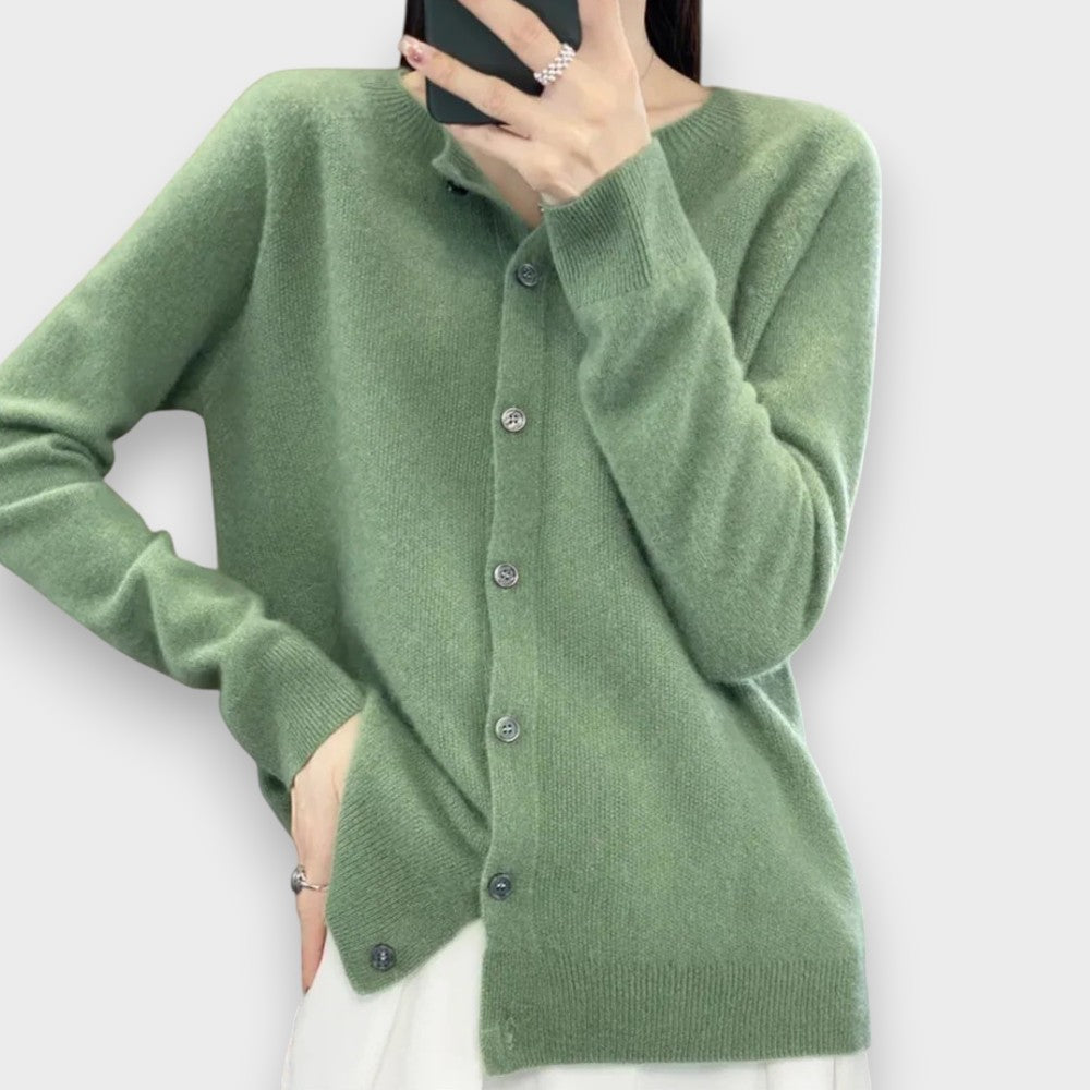 Ronja | Strickjacke aus Merinowolle