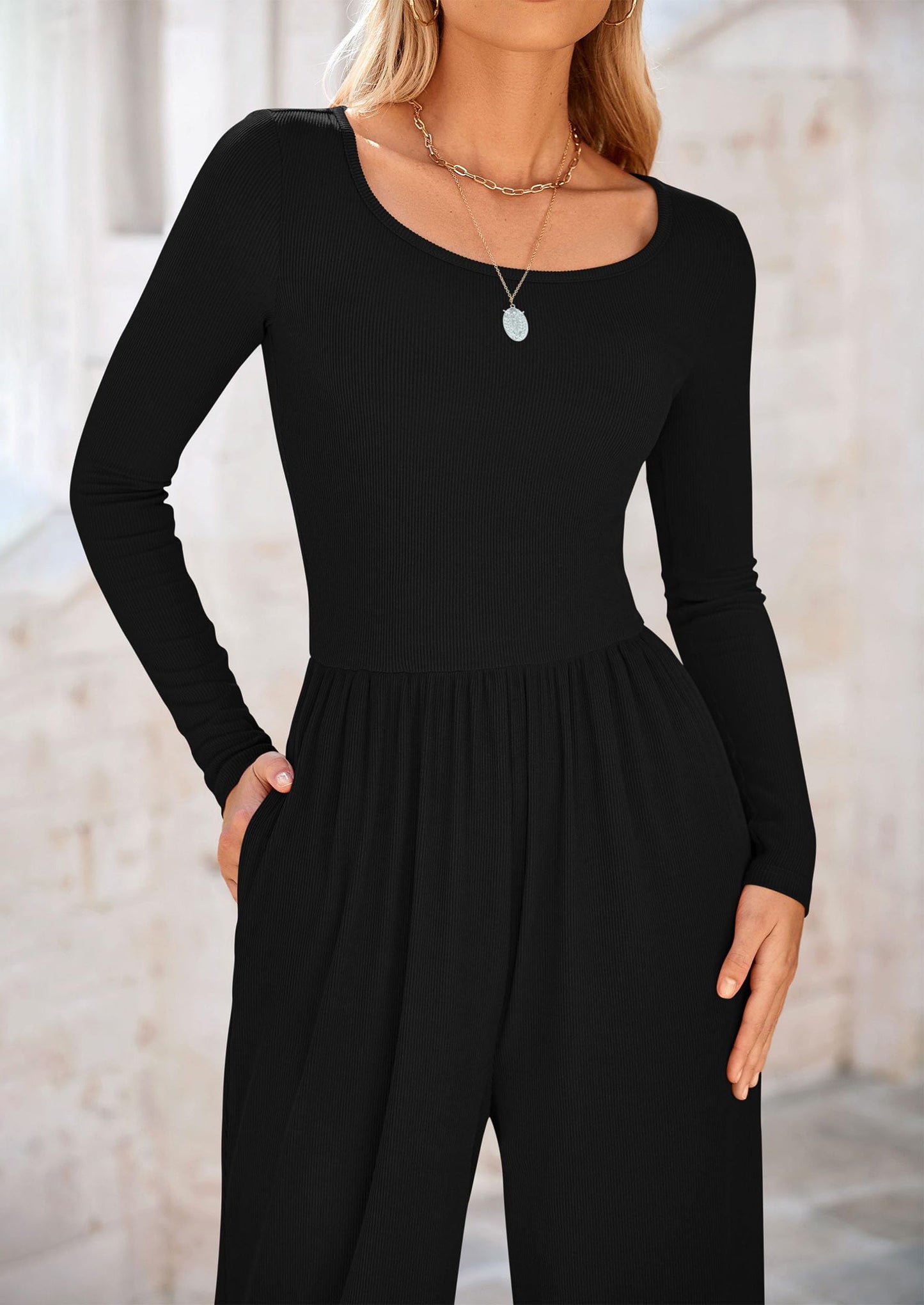 Aria Flow™ – Eleganter Wide-Leg Jumpsuit