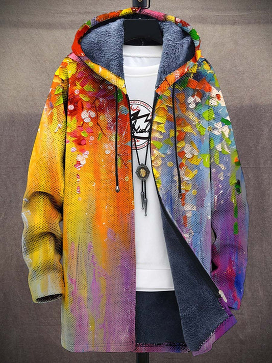 Susanne | Luxuriöse, kunstinspirierte Strickjacke