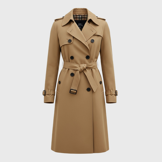 MAELLE | ZEITLOSER TRENCHCOAT IM MINIMALISTISCHEN DESIGN