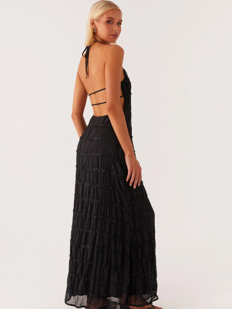 SOLÈNE TEXTURE MAXIKLEID