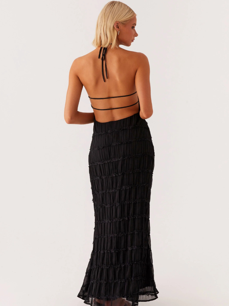 SOLÈNE TEXTURE MAXIKLEID