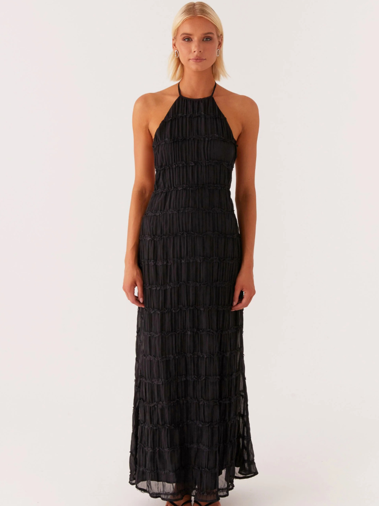 SOLÈNE TEXTURE MAXIKLEID