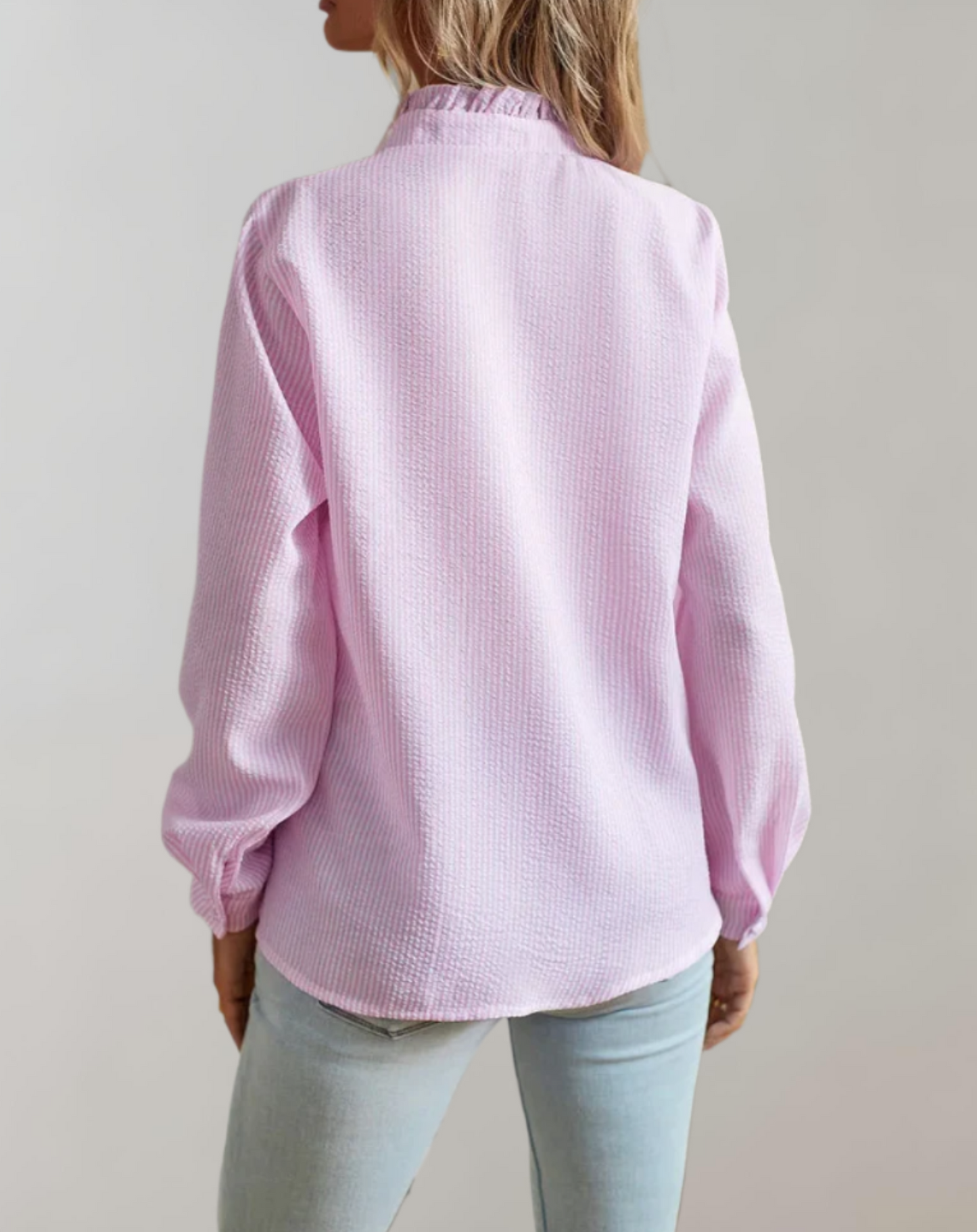 Lockere Bluse mit Kragen
