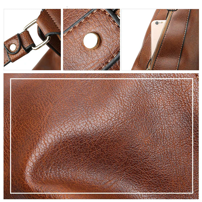 Große Ledertasche