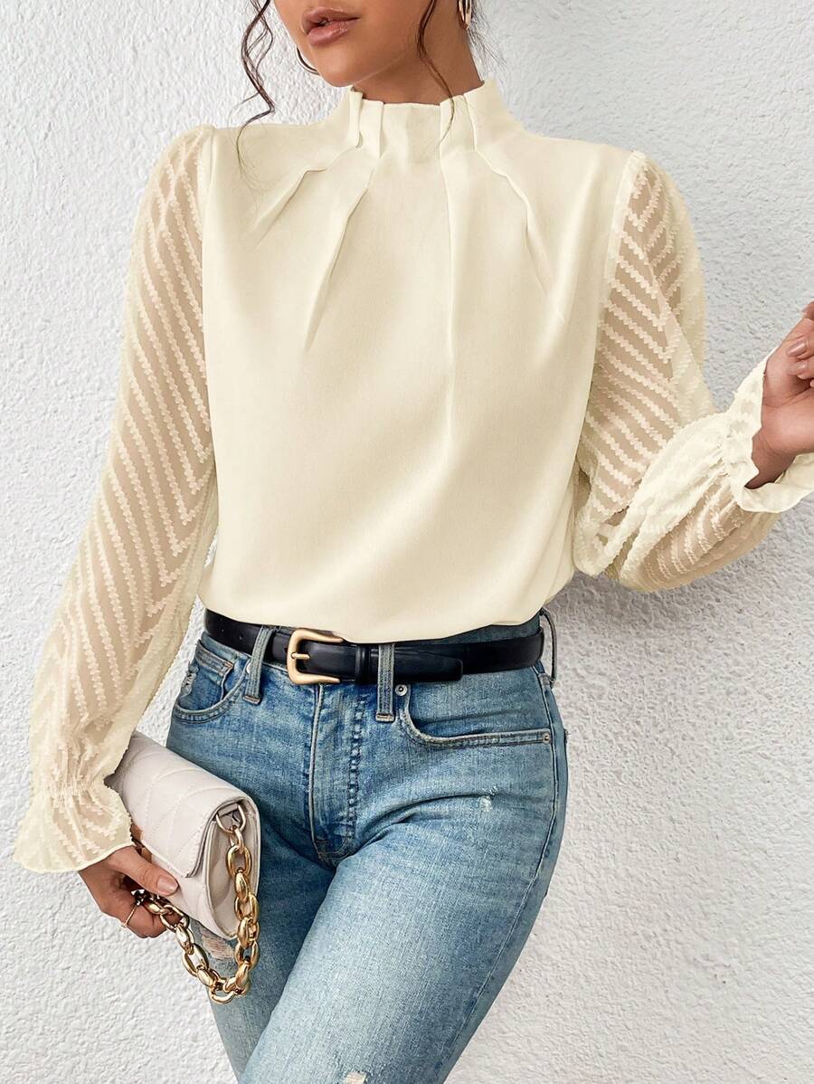 Elegante Trendige Bluse