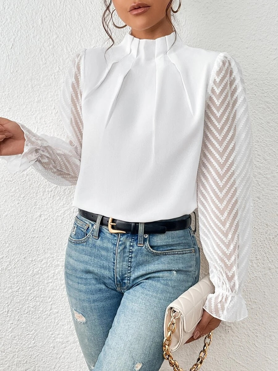 Elegante Trendige Bluse