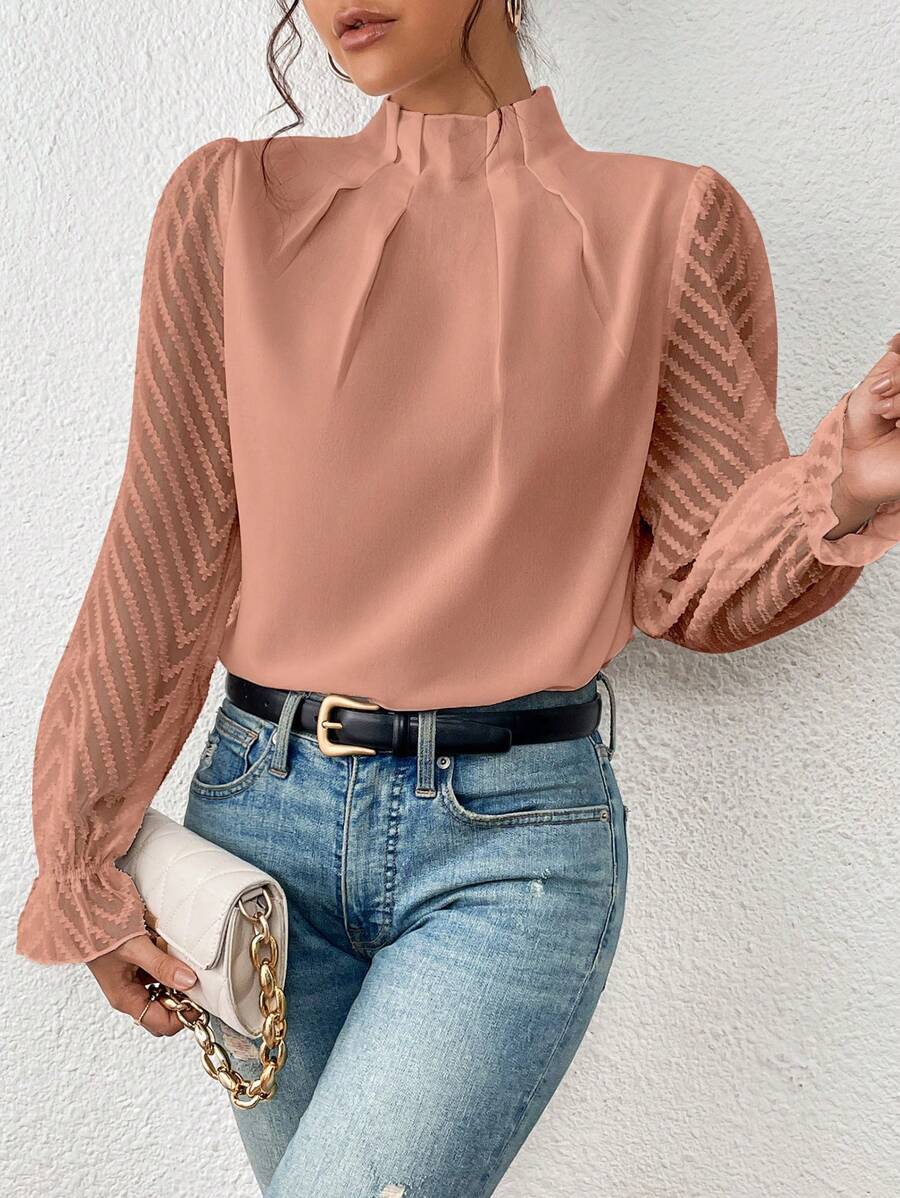 Elegante Trendige Bluse