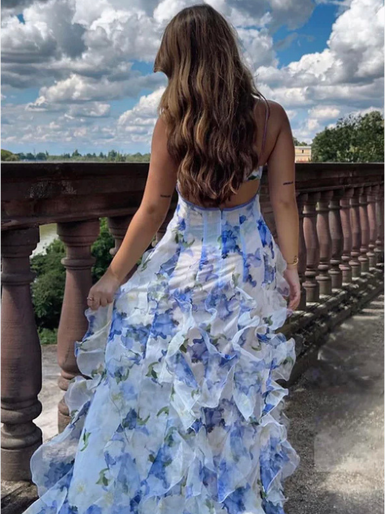 LUNA ROSE - Romantisches Maxikleid