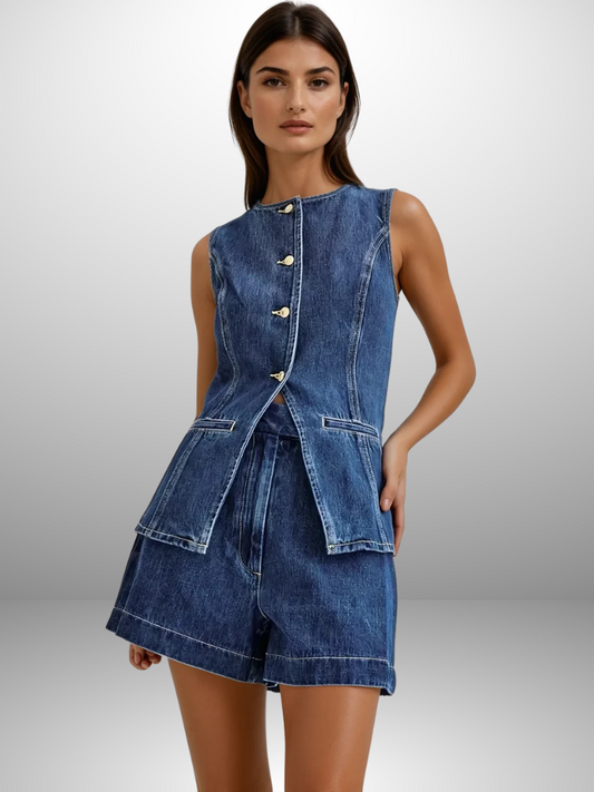 VESPER DENIM CO-ORD