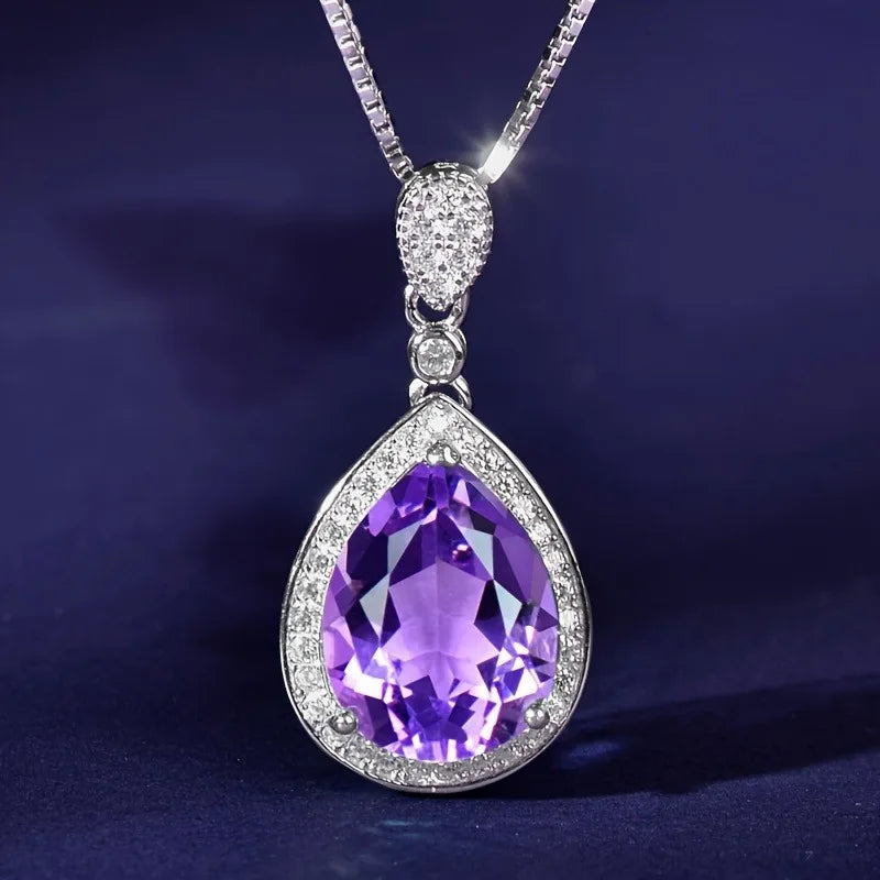 Gudrun Amethyst Halskette