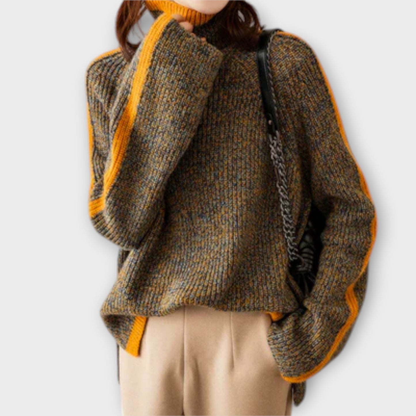 BRESEIS | VINTAGE ROLLKRAGENPULLOVER