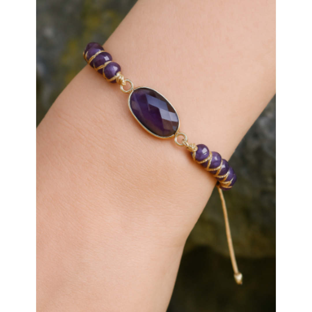 Rike Amethyst Armband