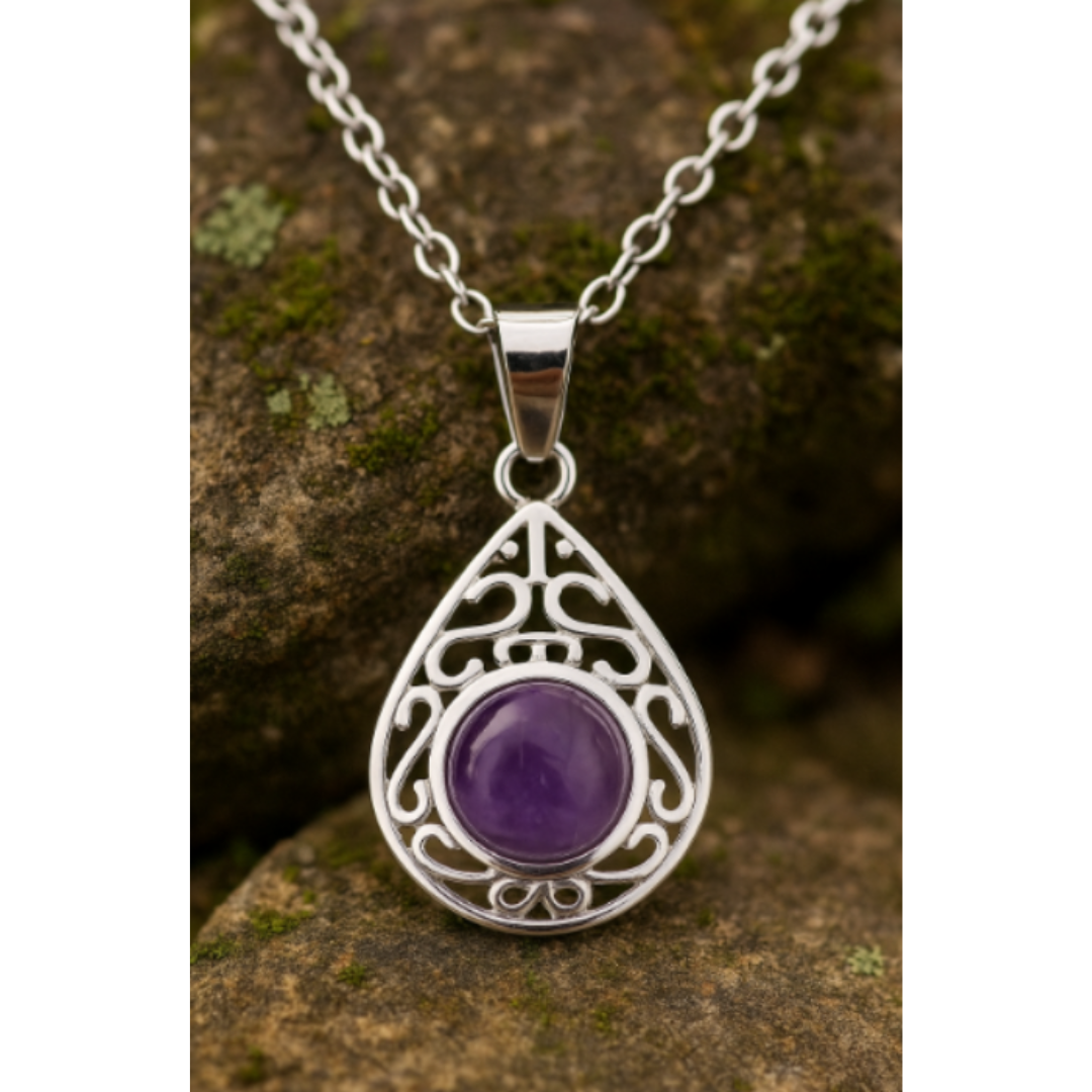 Paula Amethyst Halskette