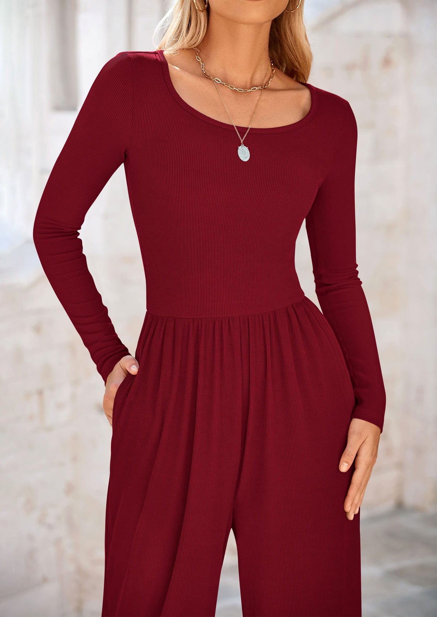 Aria Flow™ – Eleganter Wide-Leg Jumpsuit