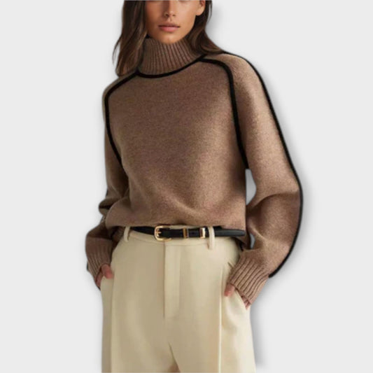 EMILIE | WEICHER & ELEGANTER ROLLKRAGENPULLOVER