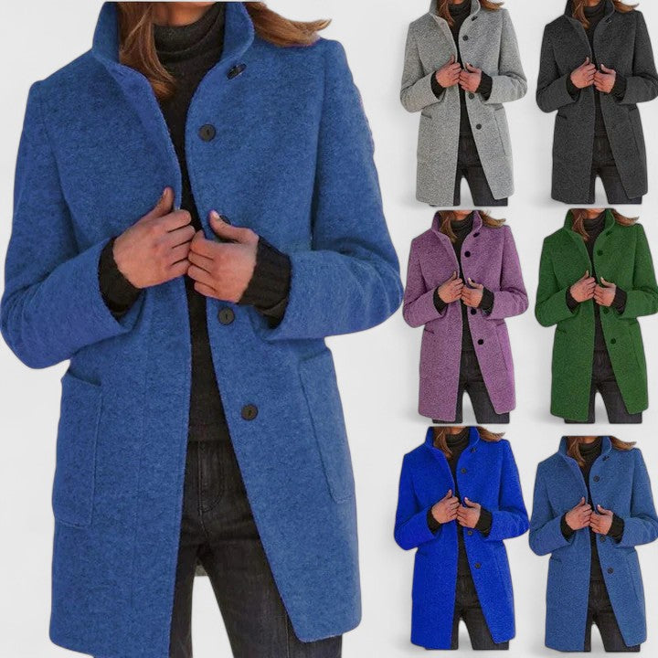 THERES - ELEGANTER WOLLMIX-MANTEL