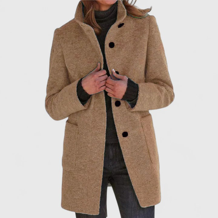 THERES - ELEGANTER WOLLMIX-MANTEL