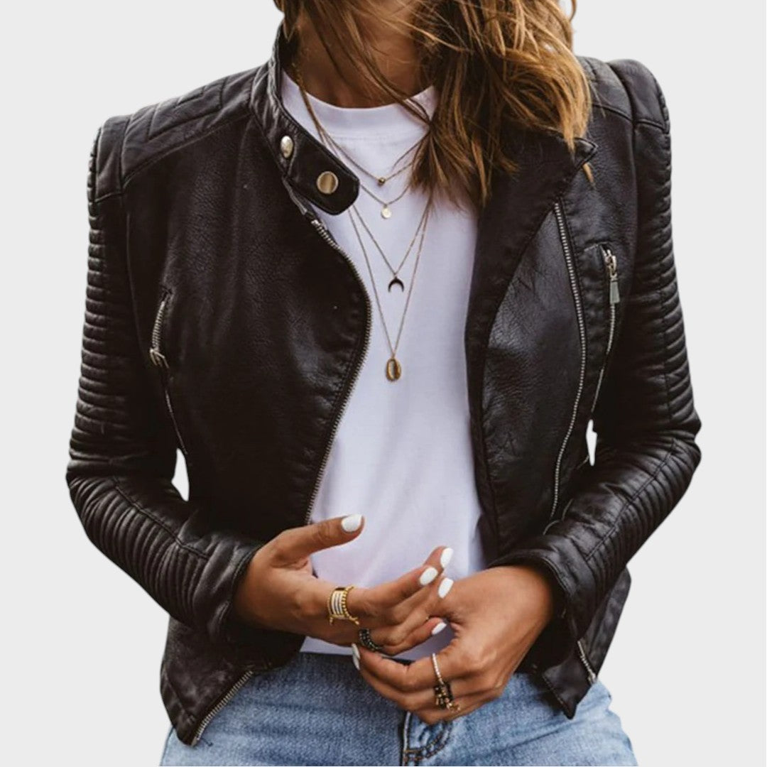 Yara | Elegante Lederjacke