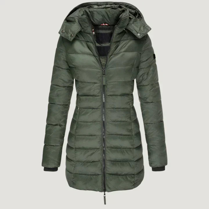 Ruth | Stylische Pufferjacke Mit Kapuze