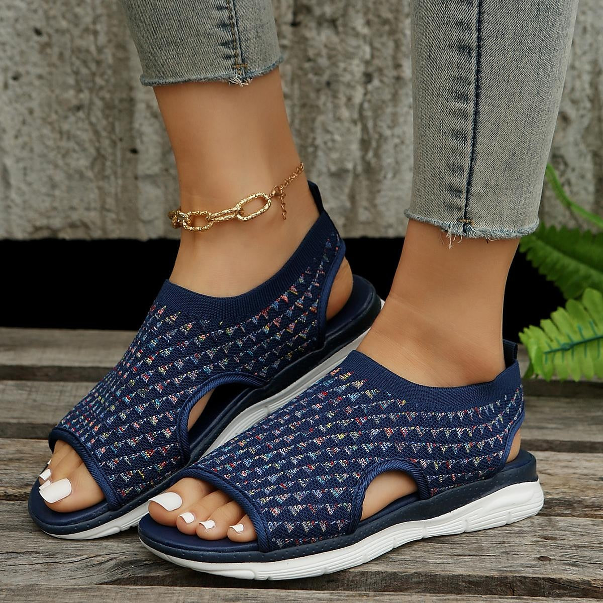 Dina - Ergonomische & Rutschfeste Damensandalen