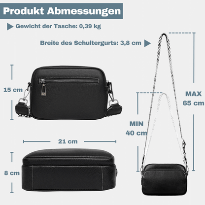Premium Leder Umhängetasche