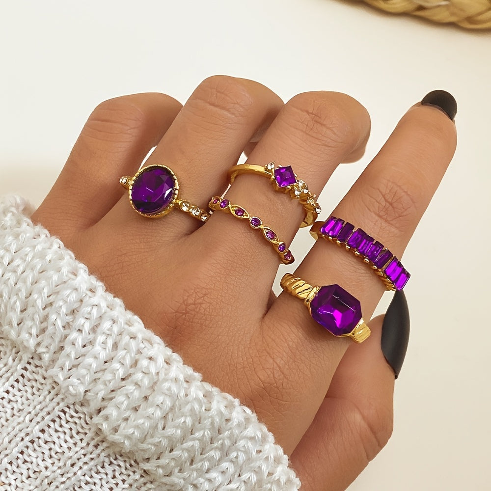 Anneliese Amethyst Ring