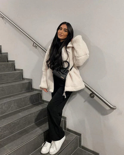 Amira | Teddy-Mantel
