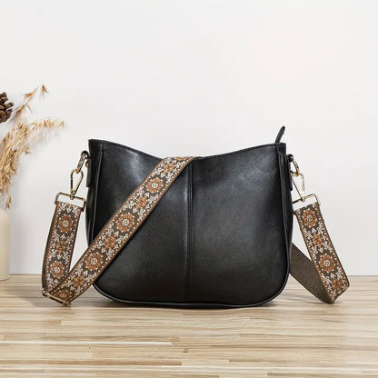 Vegane Schultertasche