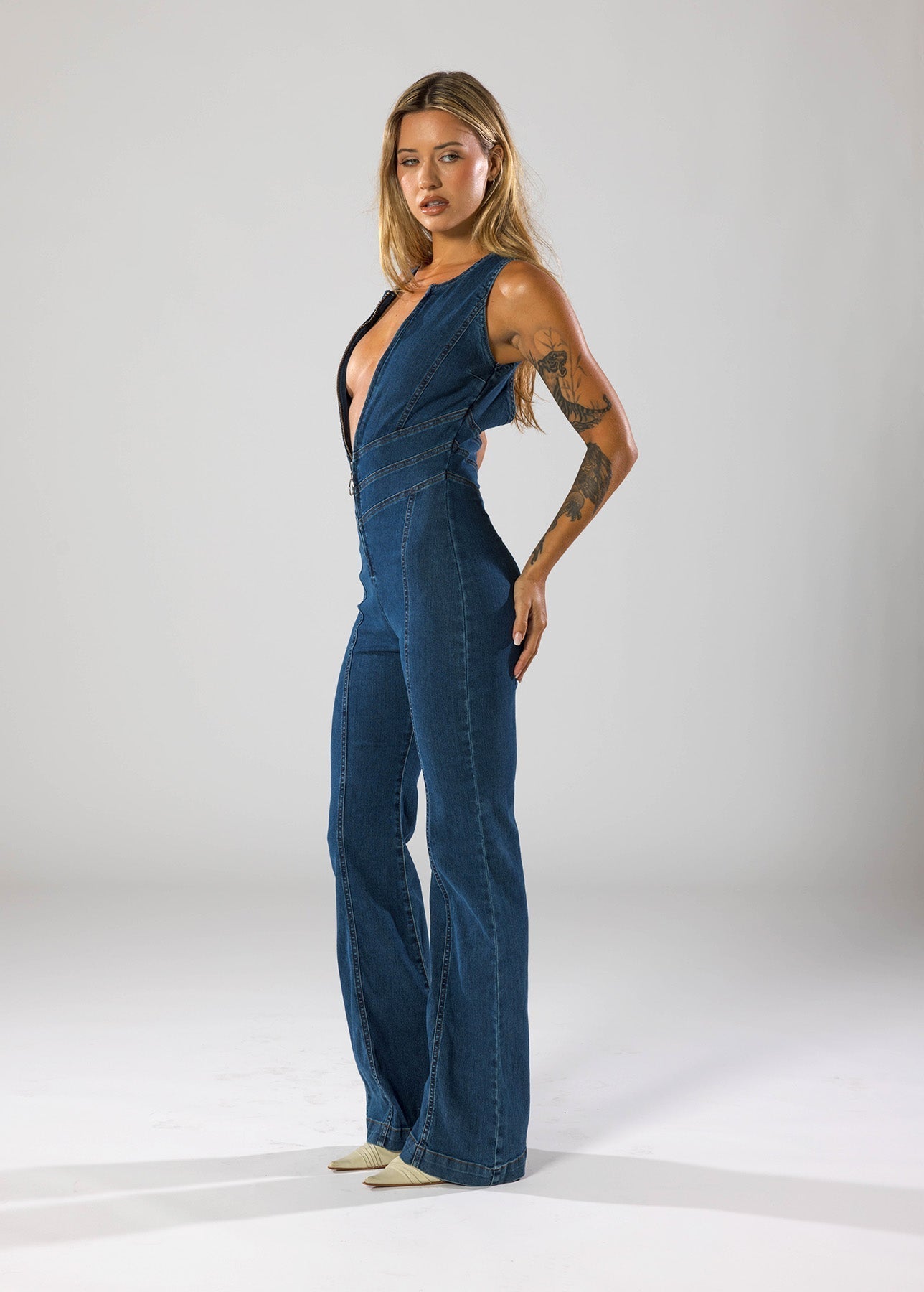 Hollywood | Denim-Jumpsuit