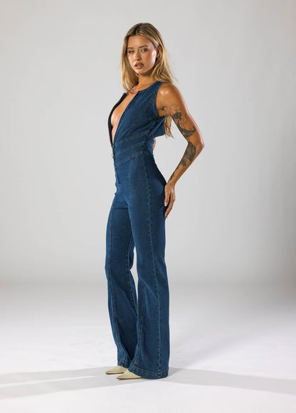 Hollywood | Denim-Jumpsuit