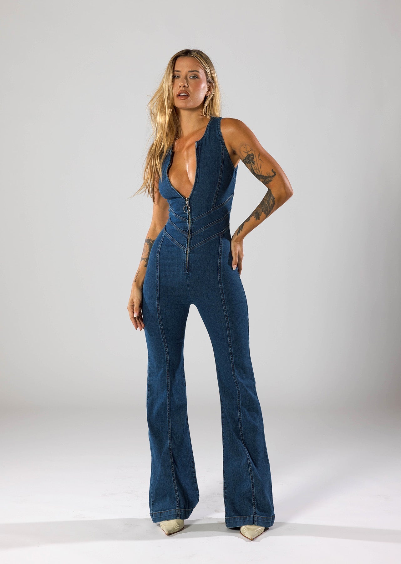 Hollywood | Denim-Jumpsuit