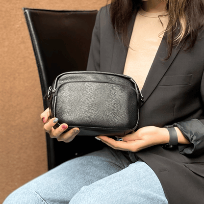 Premium Leder Umhängetasche