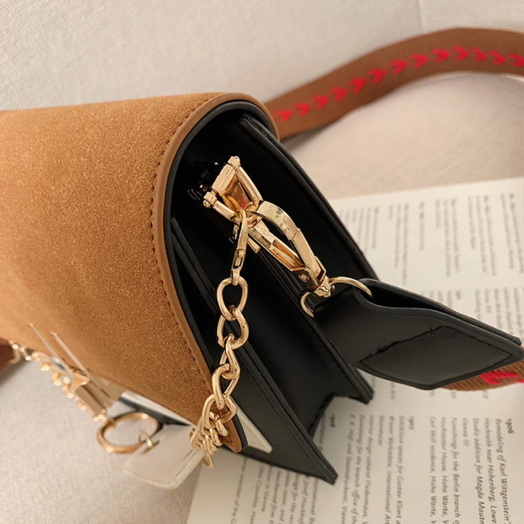 Luxuriöse Schultertasche – Robust & Geräumig